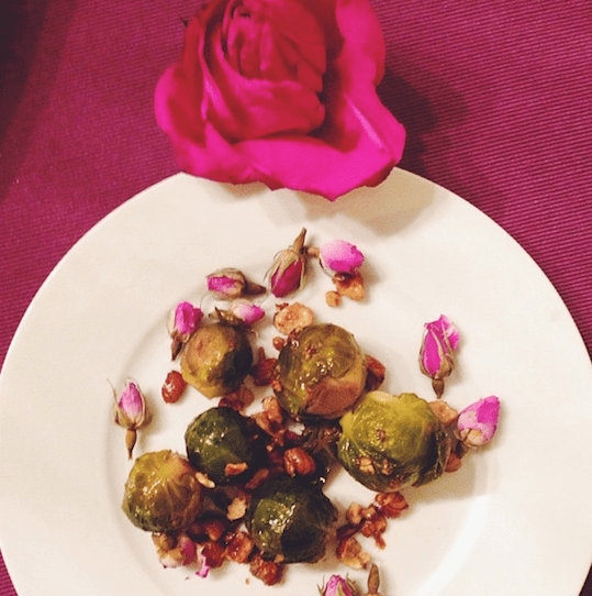 süsser Rosenkohl mit Haselnuss - Cookinesi